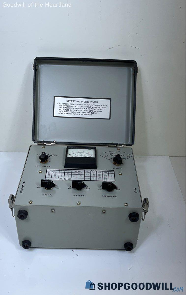 Naval Electronic Systems Ts 3499 Urm Test Set Radio Frequency Power ...