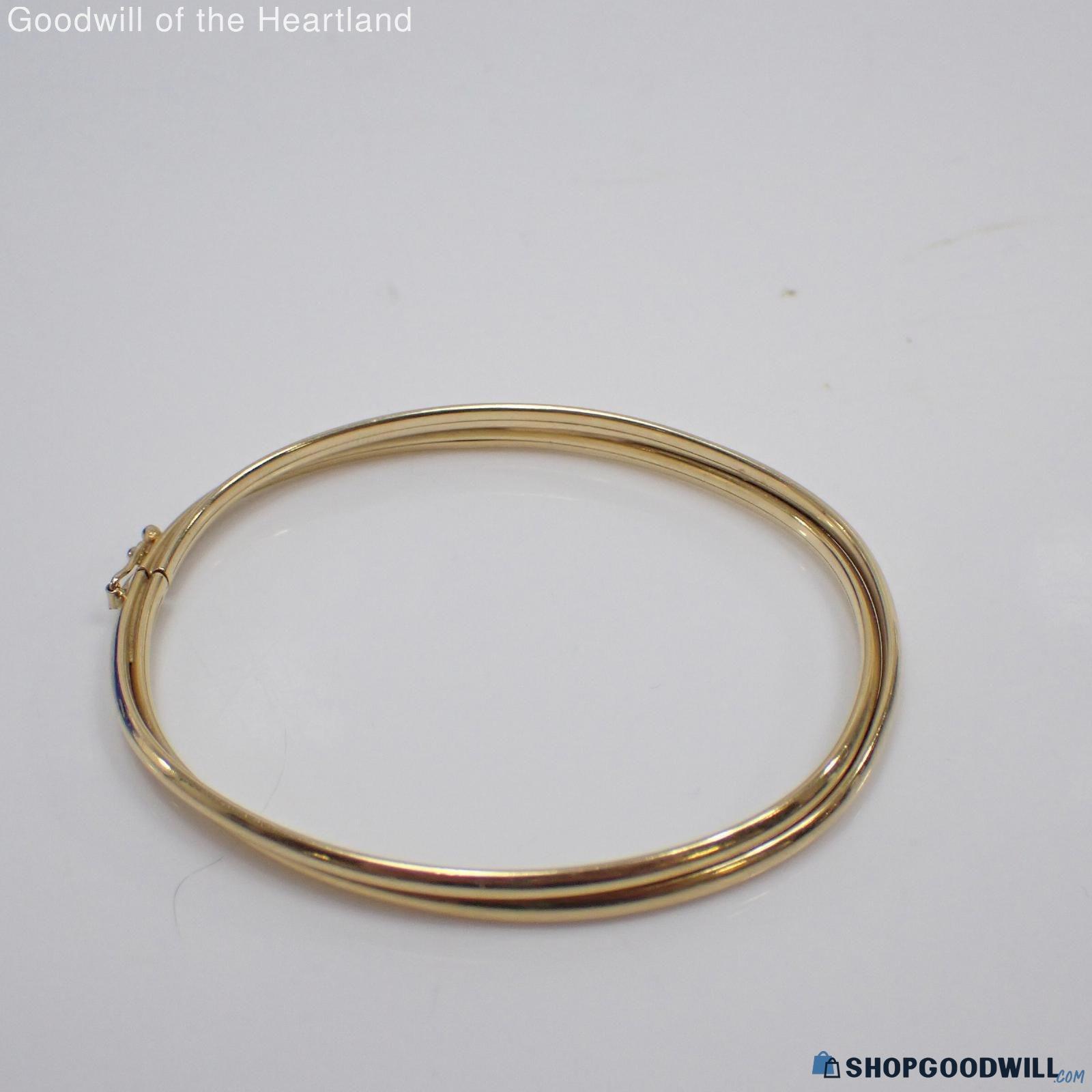 14k Gold Bangle/bracelet | ShopGoodwill.com