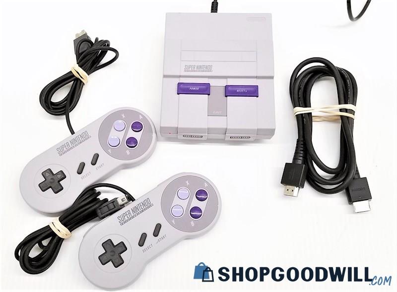 Super Nintendo NES Mini Game System with Preloaded Games - shopgoodwill.com