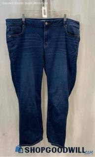 Lane Bryant Women's Dark Blue Bootcut Jeans - Sz 24