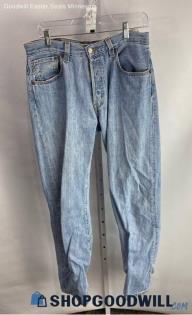 Levi's Men's Blue Straight Jeans - Sz 33