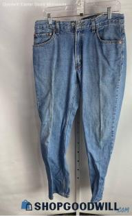 Levi's 505 Men's Blue Straight Jeans - Sz 34