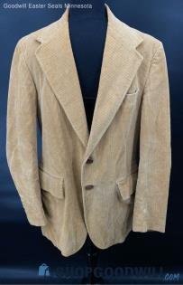 McGregor Men's Golden Corduroy suit Jacket - Sz 39 Length