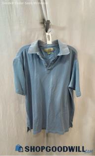 Tommy Bahama Men's Blue Polo Shirt - Sz M