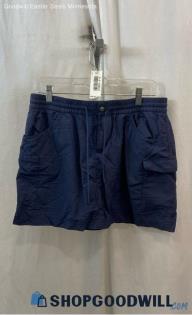 Columbia Women's Dusty Blue Lightweight Cargo Tech Short Lined Skort - Sz L