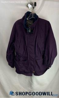 Pacific Trail Women's Purple Utility Overcoat - Sz S