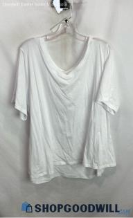 Lane Bryant Women's White Pullover T-Shrit - Sz 26