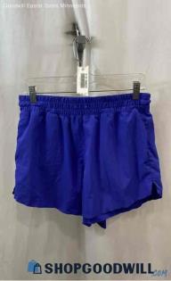 Athleta Women's Blue Running Shorts - Sz M