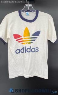 Adidas SS T-shirt with classic Logo - Sz M