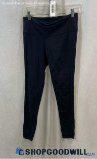 Athleta Women's Black Pull On Ankle Leggings - Sz S