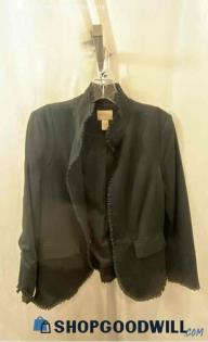 Chico's Women's Black Clip On Blazer - Sz M