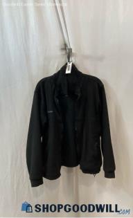 Columbia Men's Black Full Zip Sweater - Sz S