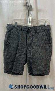 Levi's Men's Heathered Gray Textured Shorts - Sz 31