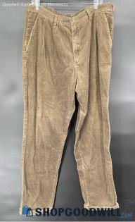 Bugle Boy Originals Men's Green/Brown Corduroy pants - Sz 38/34