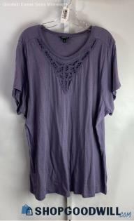 Torrid Women's Purple T-Shirt - Sz 1