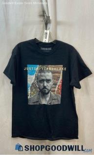 Justin Timberlake Men's Black The Man of The Woods Tour Concert Tee - Sz M