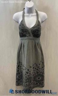 Athleta Women's Gray Halter Sundress - Sz S