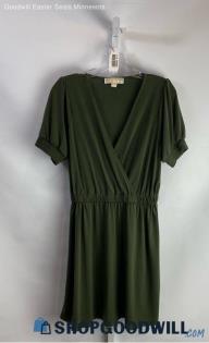 Michael Kors Women's Dark Green Dress - Sz S