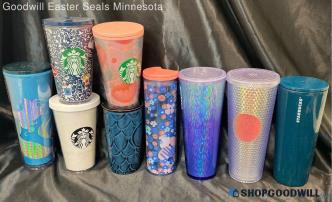 Starbucks Mugs W Lids Lot