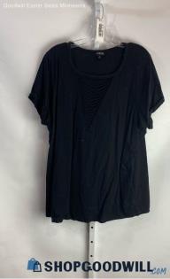 Torrid Women's Black T-Shirt - Sz S