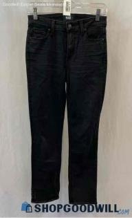 Paige Women's Black High-Waisted Slim Ankle Jeans - Sz 25