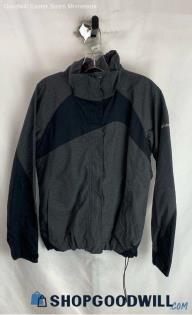 Columbia Women's Gray/Black Softshell Jacket - Sz M