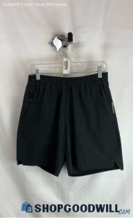 REI Women's Black Reflective Trim Pull-On Tech Shorts - Sz M