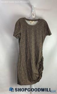 Michael Kors Women's Lepard Print Dress - Sz L