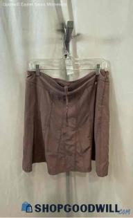 Athleta Women's Mauve Side Zip A-Line Athletic Skort - Sz 12