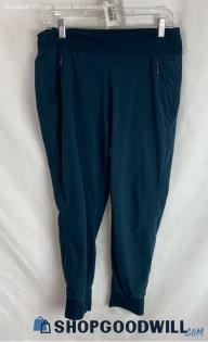 Athleta Women's Teal Polyester Pants - Sz 8