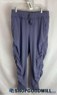 Athleta Women's Purple Polyester Pants - Sz 12