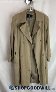 London Fog Women's Tan Polyester Trench Coat - Sz 14