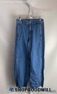 Zara Women's Medium Wash Jeans - Sz 2