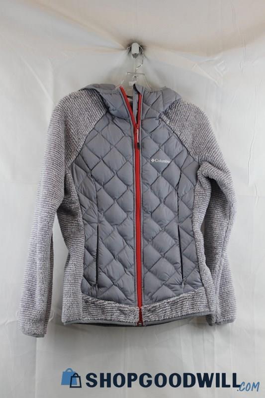 Columbia Womens Gray Quilted Jacket Sz S