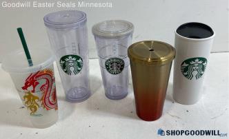 Starbucks Ceramic, Plastic, Aluminum Collectible Tumblers