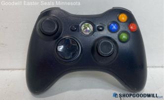 Microsoft Xbox 360 Controller Black - Tested Powers On