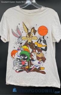 Space Jam Characters Graphic T-shirt - Sz M