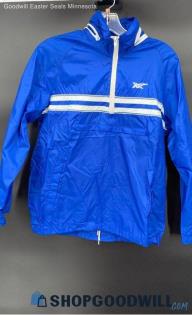 Asics Tiger Blue 2-Piece Nylon Athletic Jacket & Pants - Sz XS