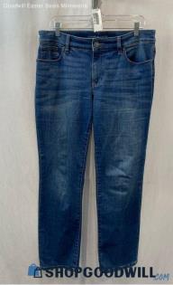 Chico's Women's Blue Straight Jeans - Sz 10