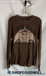 Lucky Brand Women's Brown Long Sleeve - Sz L