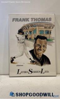 "Frank Thomas" Watercolor Sketch Print Signed Becky Kinloch 4423/10000