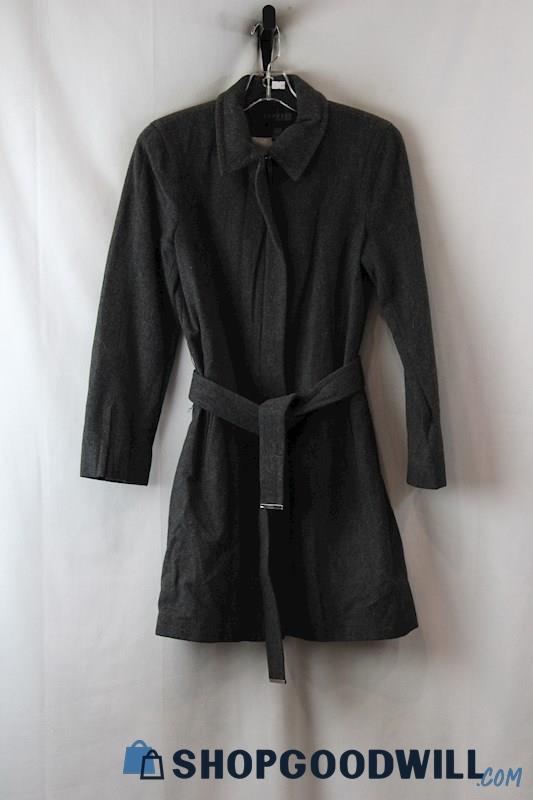 NWT Express Women's Black Wool Pea Coat SZ-3/4