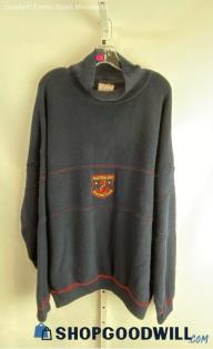 JAC-Tion Sportswear Women's Navy Sweater - Sz 22