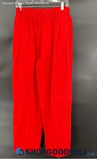 Great Cavalier Women's Red pants w/Elastic Waist Band - Sz L