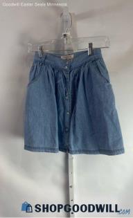 Guess VTG Women's Blue Skirt - Sz S