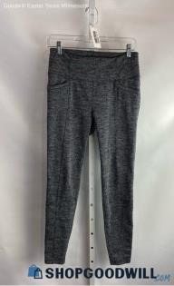 Athleta Women's Heather Black Legging Pant - Sz M