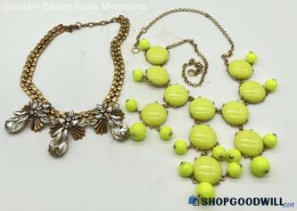 Vintage J.CREW Statement Necklaces (2)