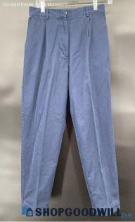 L.L. Bean Women's Navy Blue Cotton blend pants - Sz 8