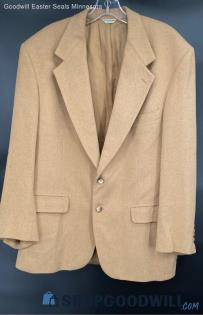 Bill Blass Men's Camel Hair Suit jacket