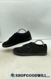 Vans Women's Atwood Low Black Canvas Sneakers Sz 8.5